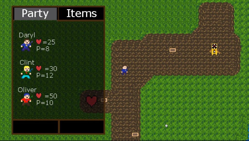 Update 6 Overworld menu