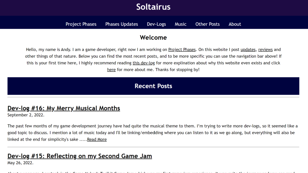 Old Soltairus Site